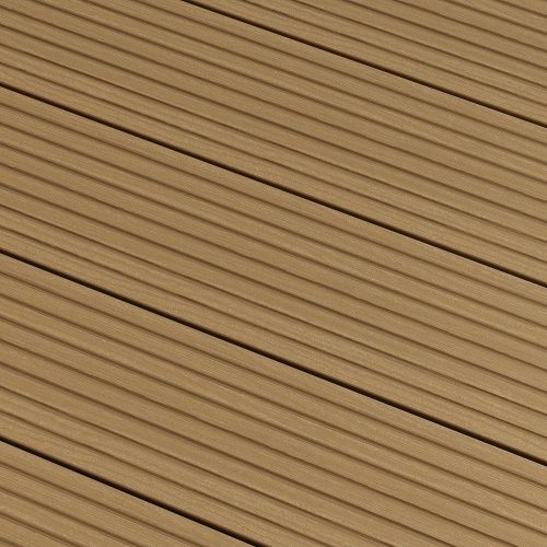 Deska Tarasowa Kompozytowa BERGDECK Wood, Teak, szczotkowany 240 × 15 × 2,5 cm